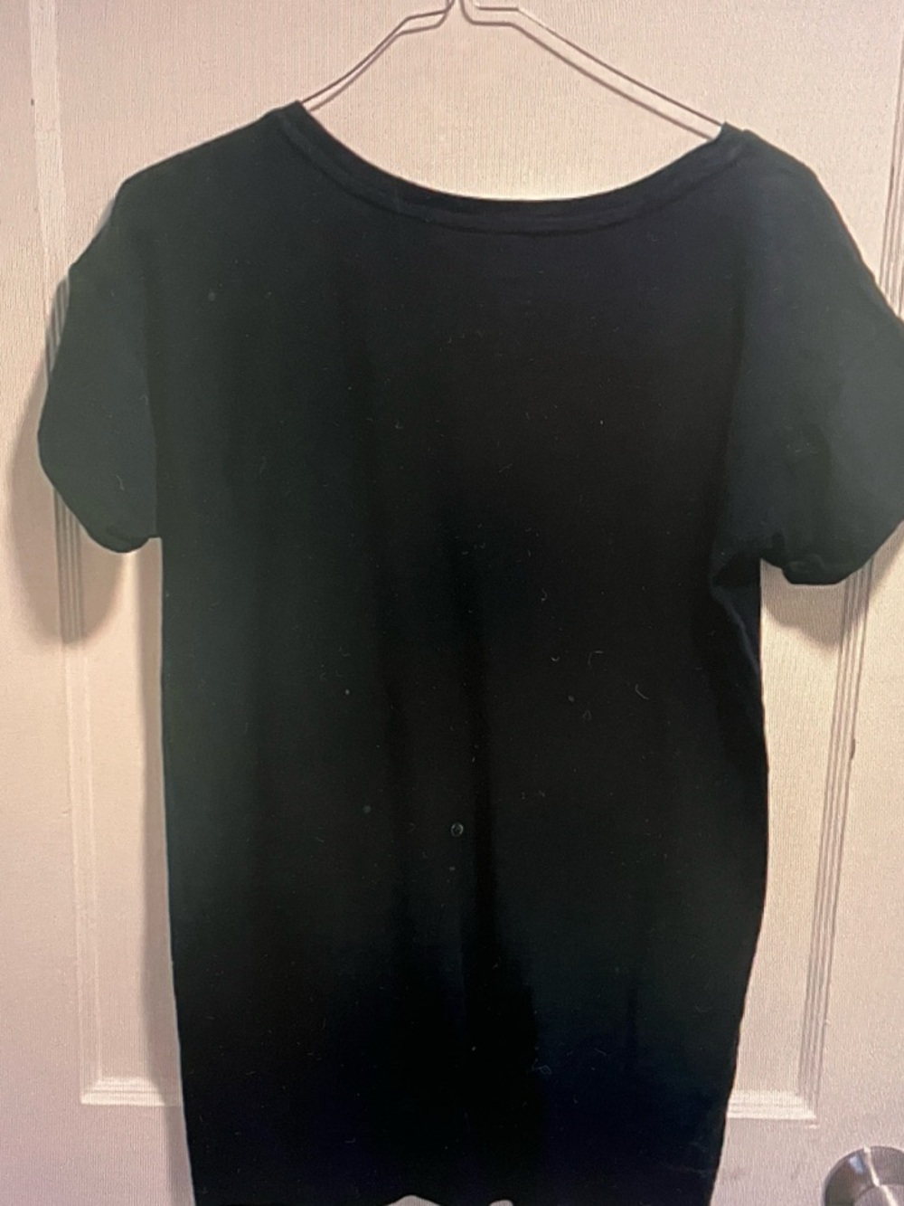 GAP Solid Black Short Sleeve Crew Tee